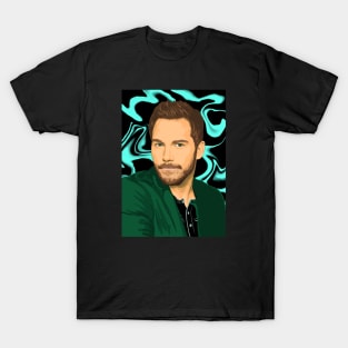 Chris Pratt Pop Art Portrait T-Shirt